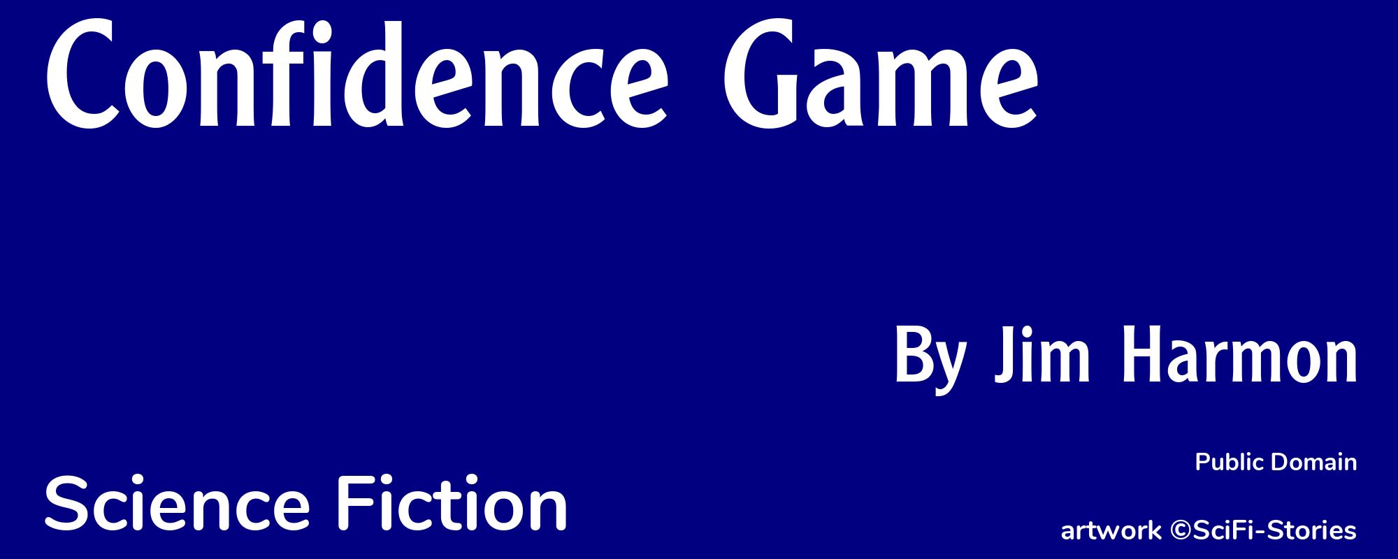 Confidence Game - Cover