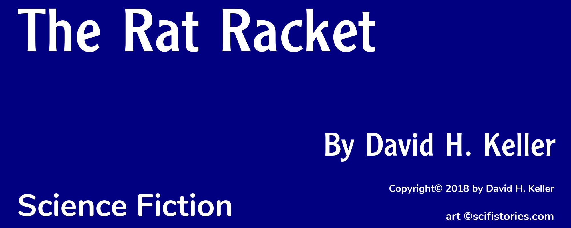The Rat Racket - Cover