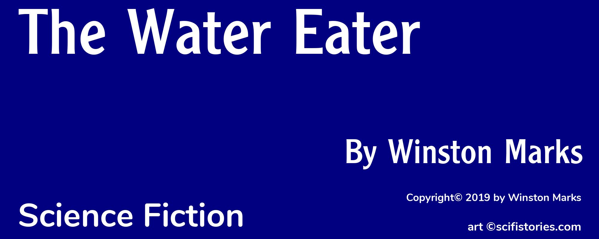 The Water Eater - Cover