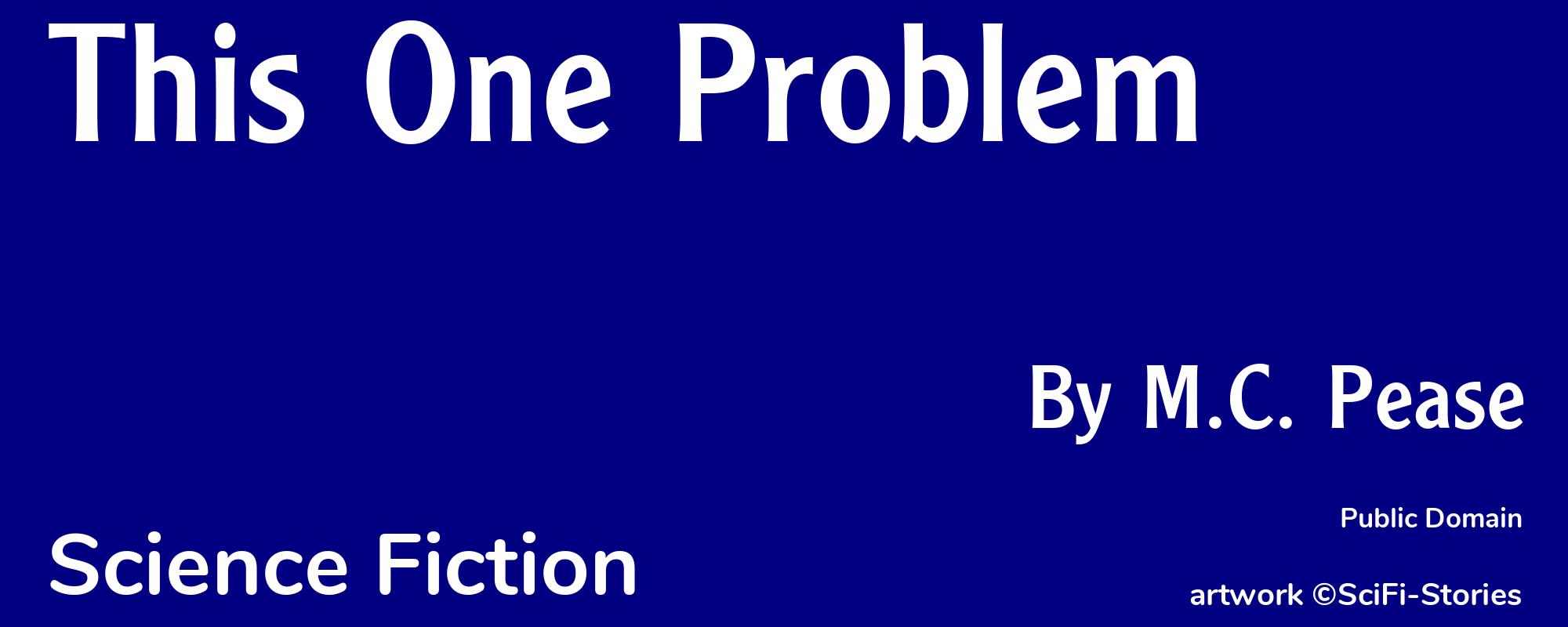 This One Problem - Cover