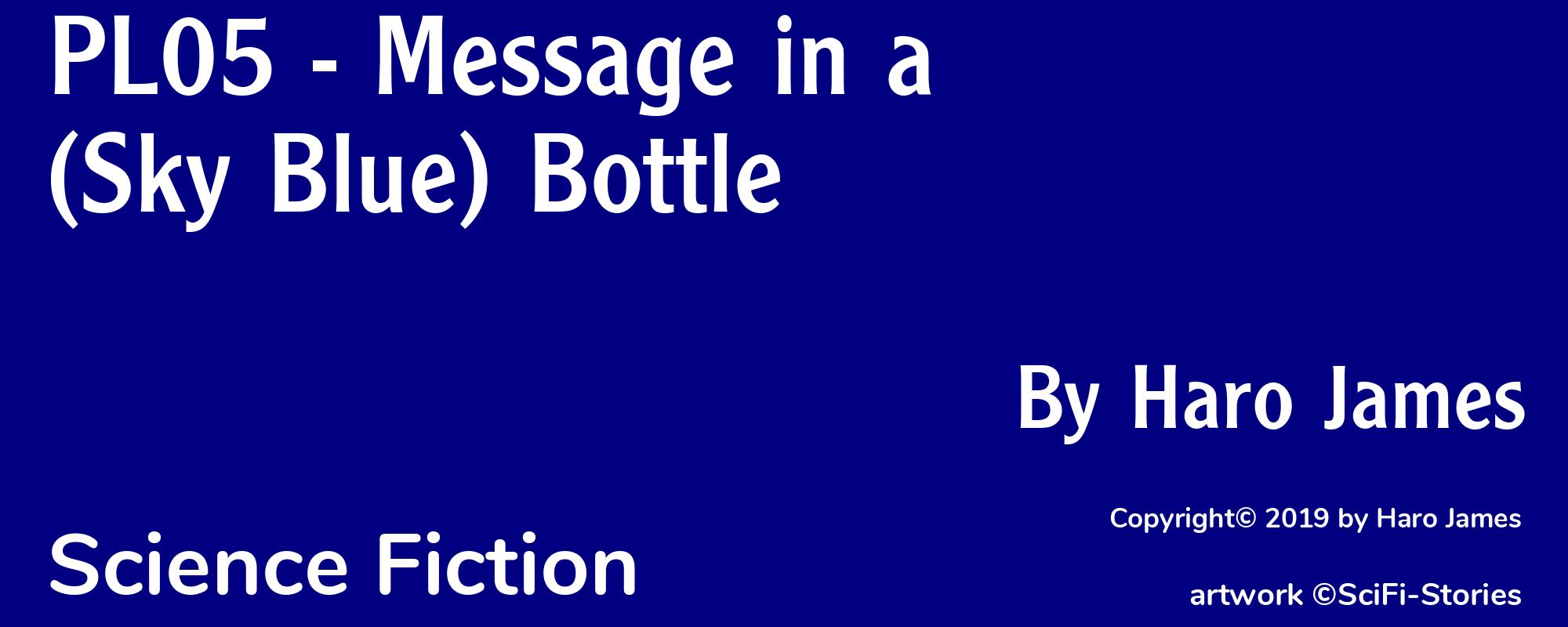 PL05 - Message in a (Sky Blue) Bottle - Cover