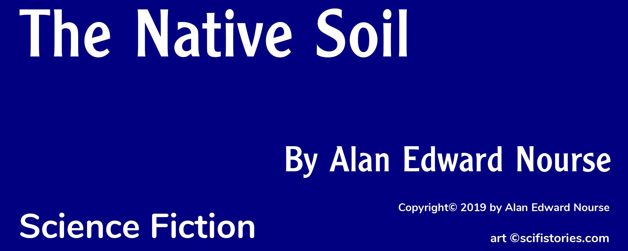 The Native Soil - Cover