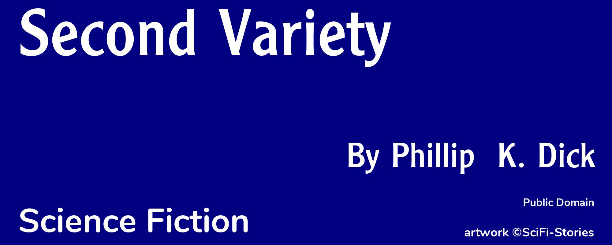 Second Variety - Cover