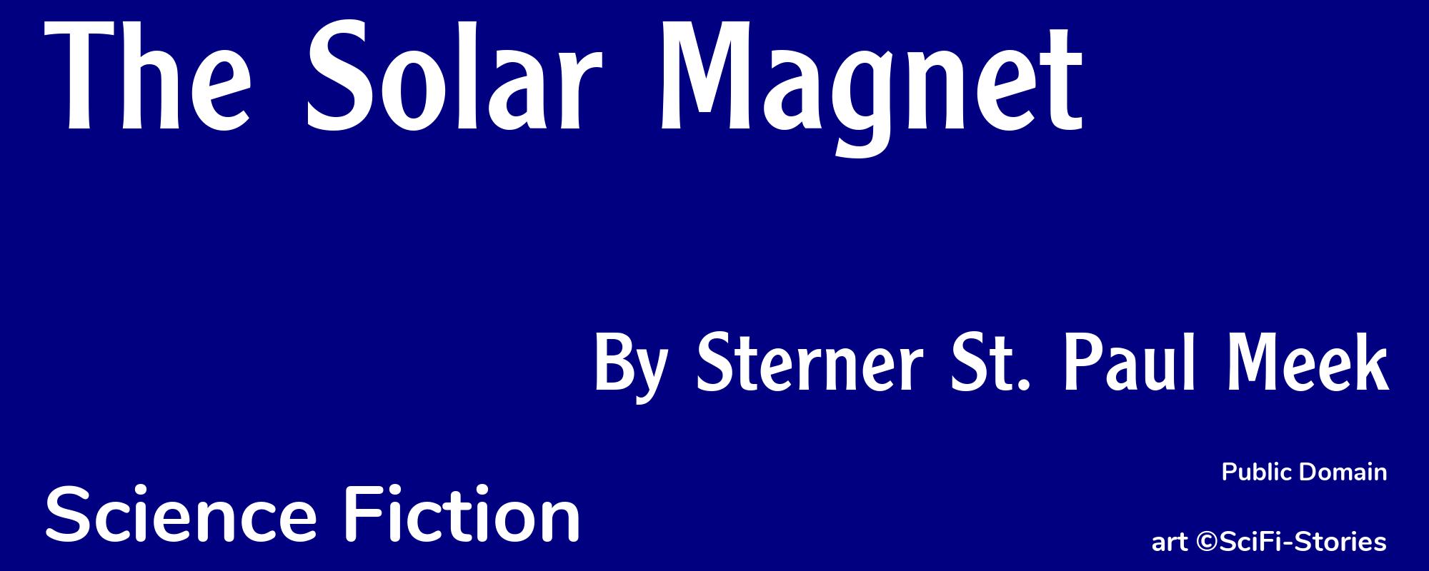 The Solar Magnet - Cover