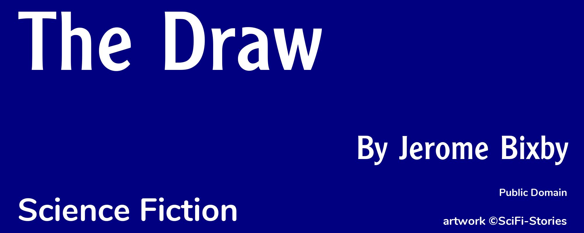 The Draw - Cover