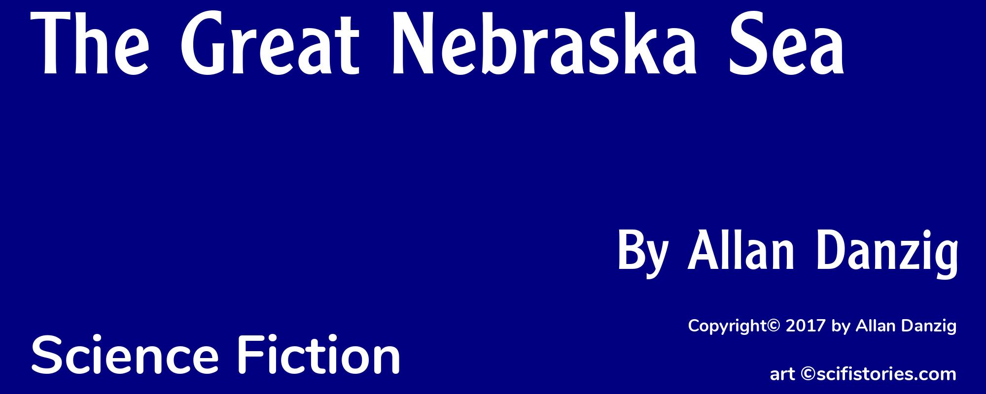 The Great Nebraska Sea - Cover