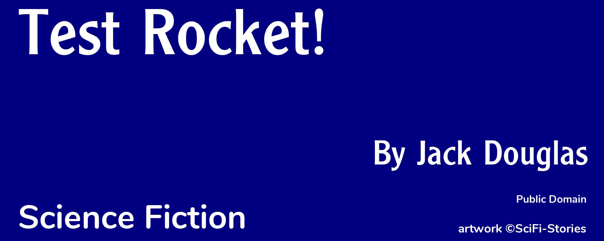 Test Rocket! - Cover