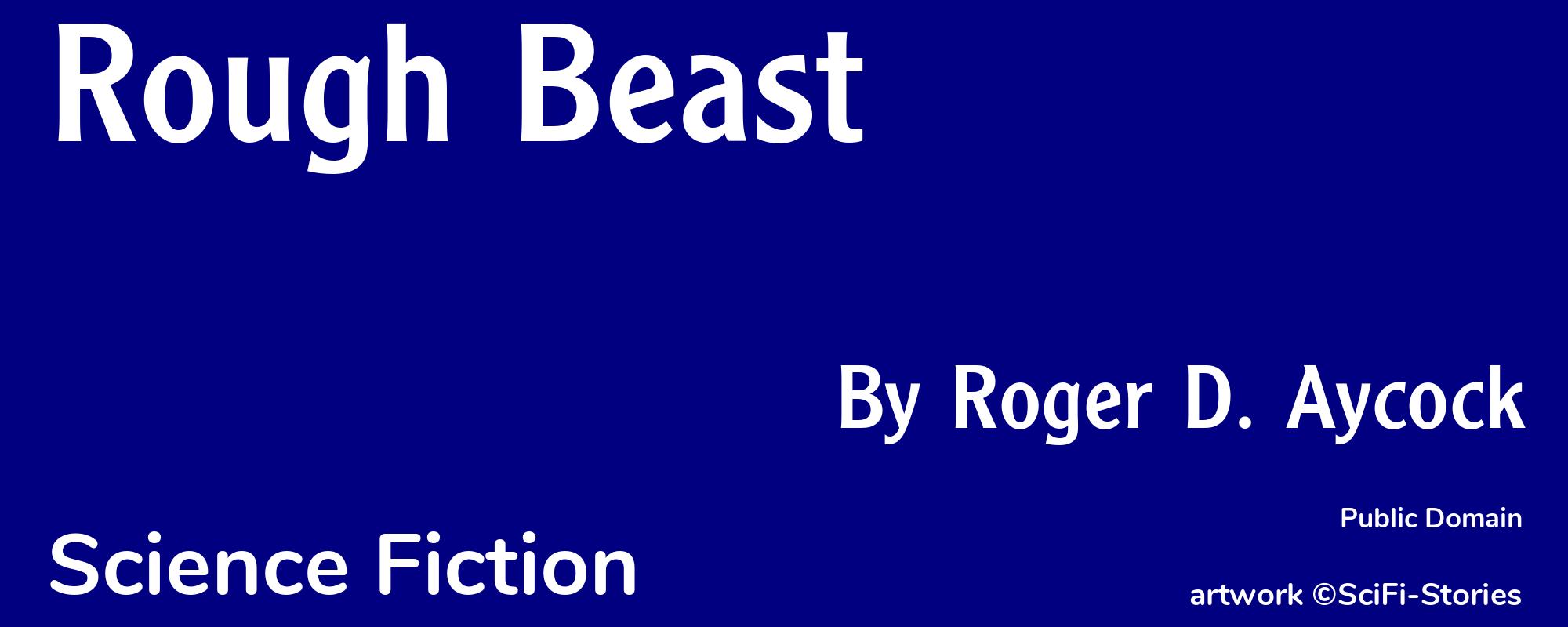 Rough Beast - Cover