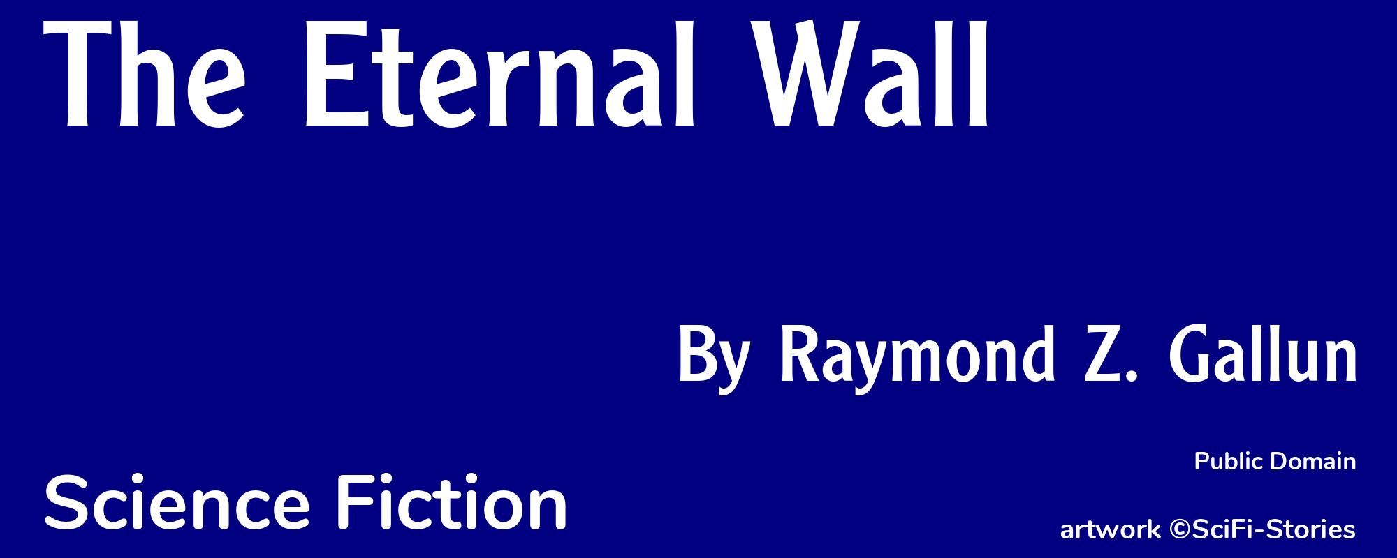 The Eternal Wall - Cover