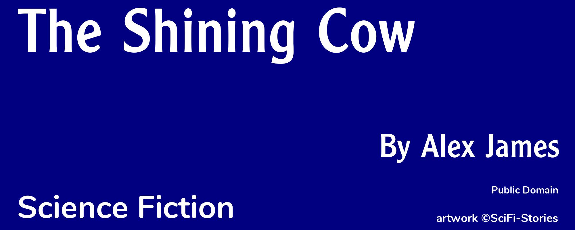 The Shining Cow - Cover
