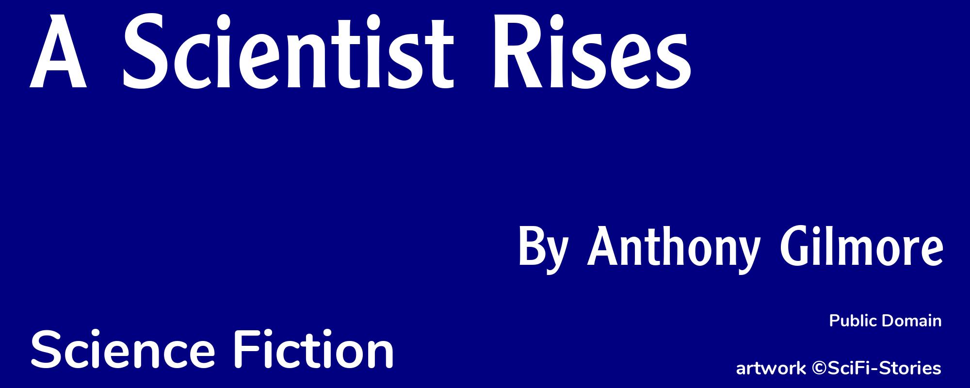 A Scientist Rises - Cover