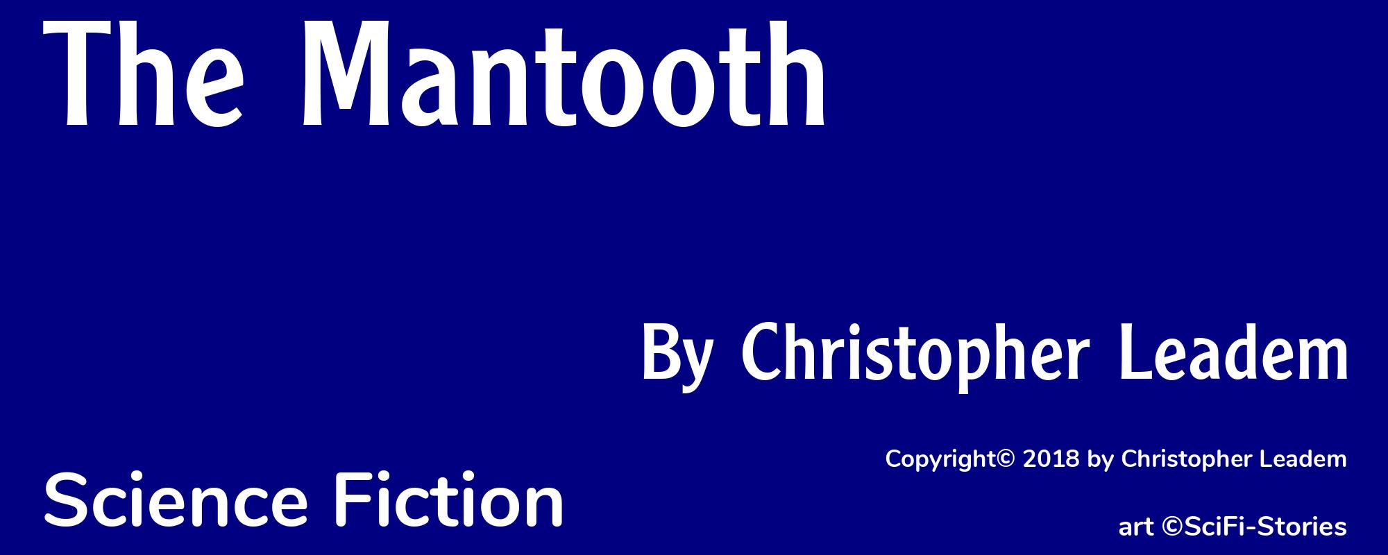 The Mantooth - Cover