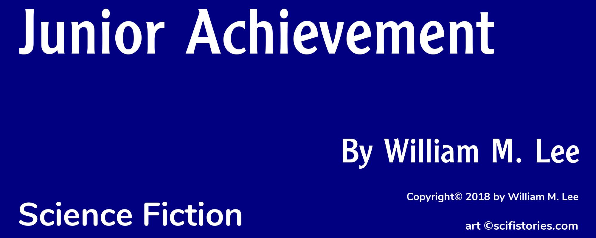 Junior Achievement - Cover