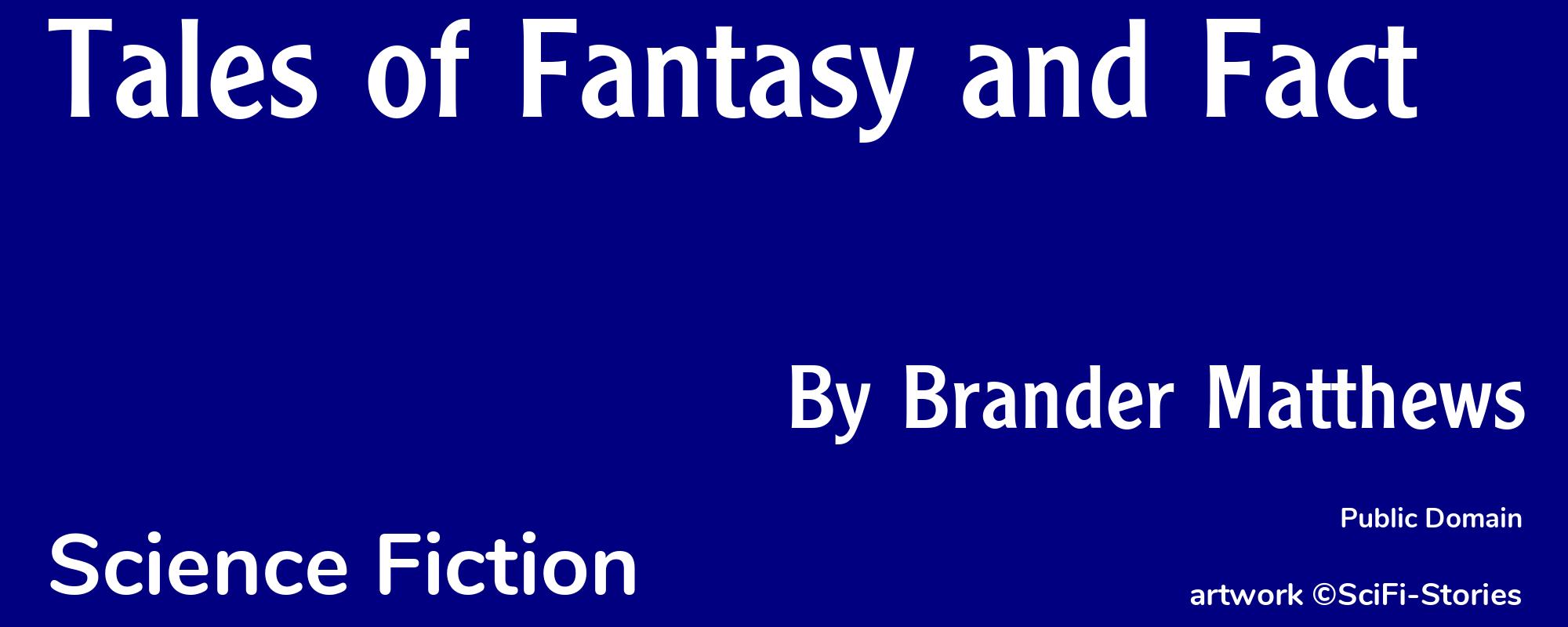 Tales of Fantasy and Fact - Cover