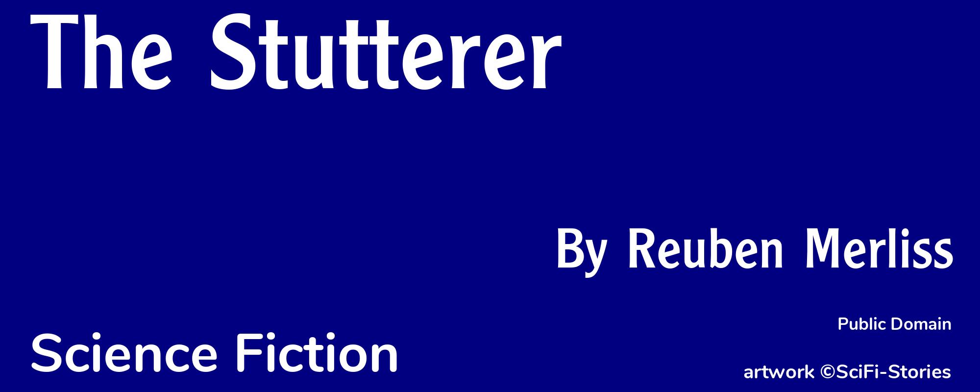 The Stutterer - Cover