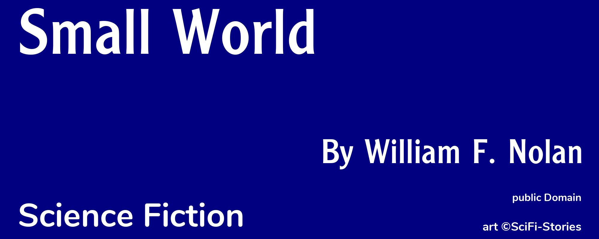 Small World - Cover