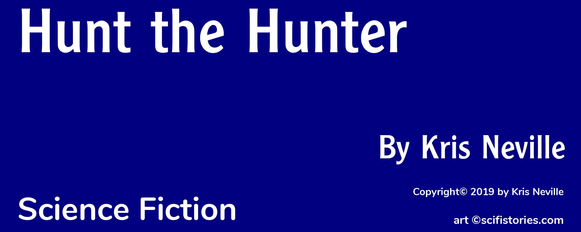 Hunt the Hunter - Cover