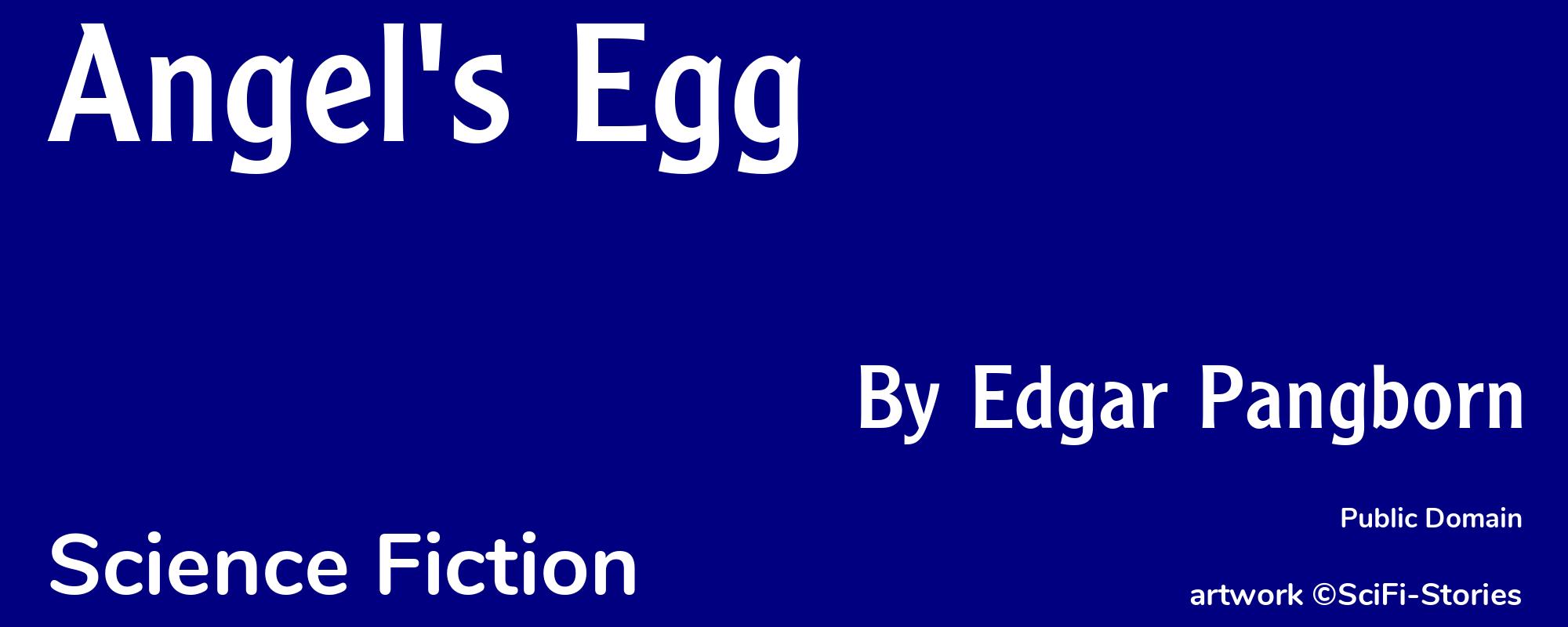 Angel's Egg - Cover