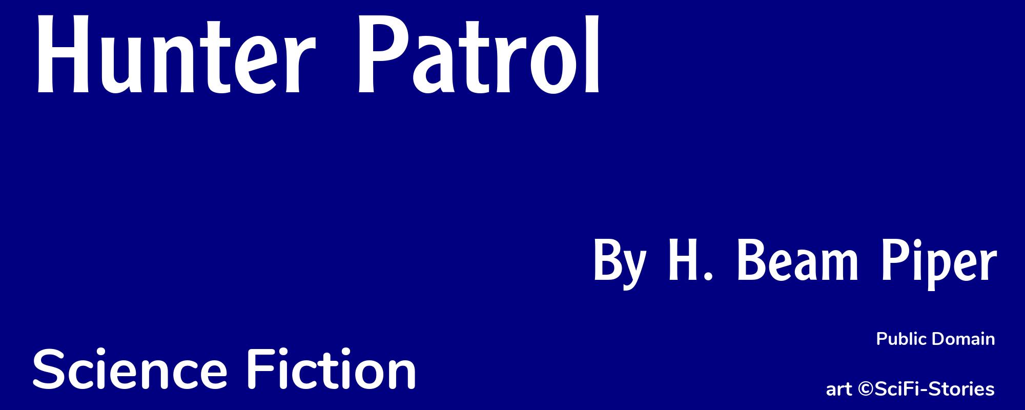 Hunter Patrol - Cover