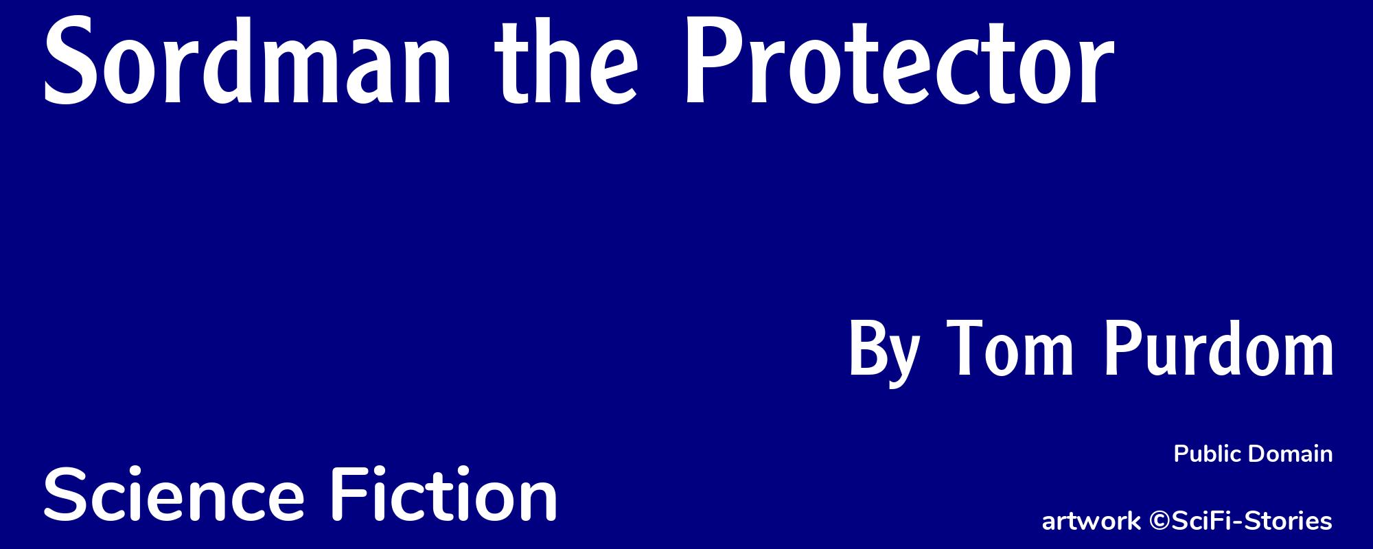 Sordman the Protector - Cover