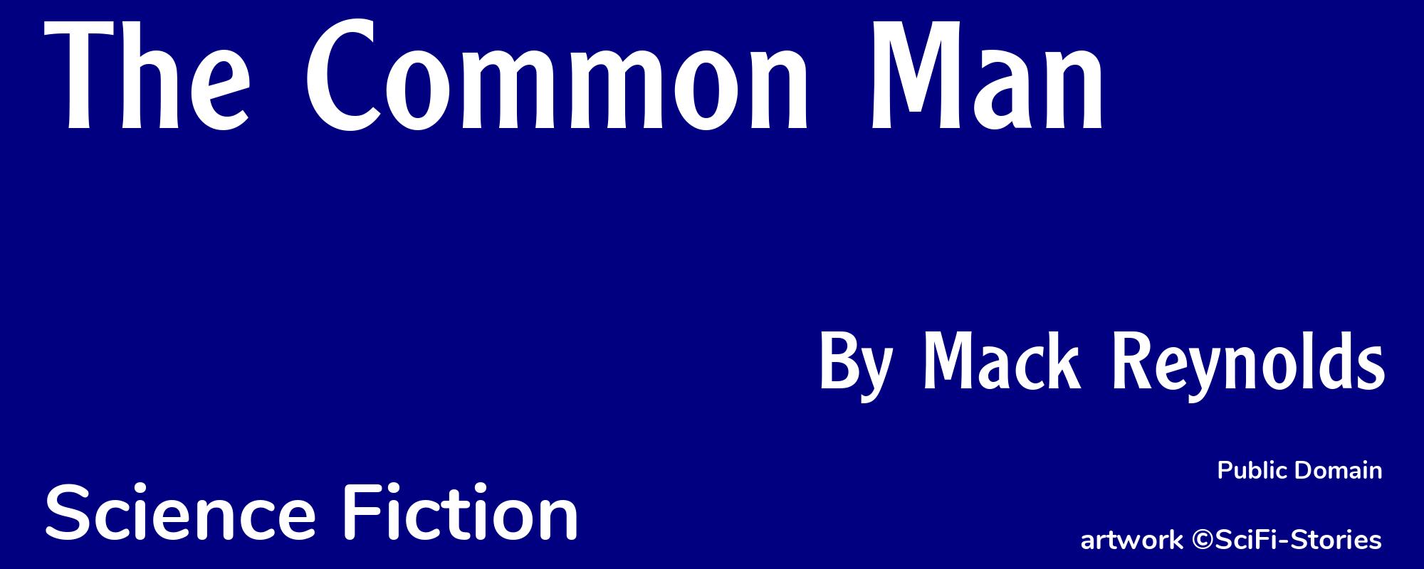 The Common Man - Cover