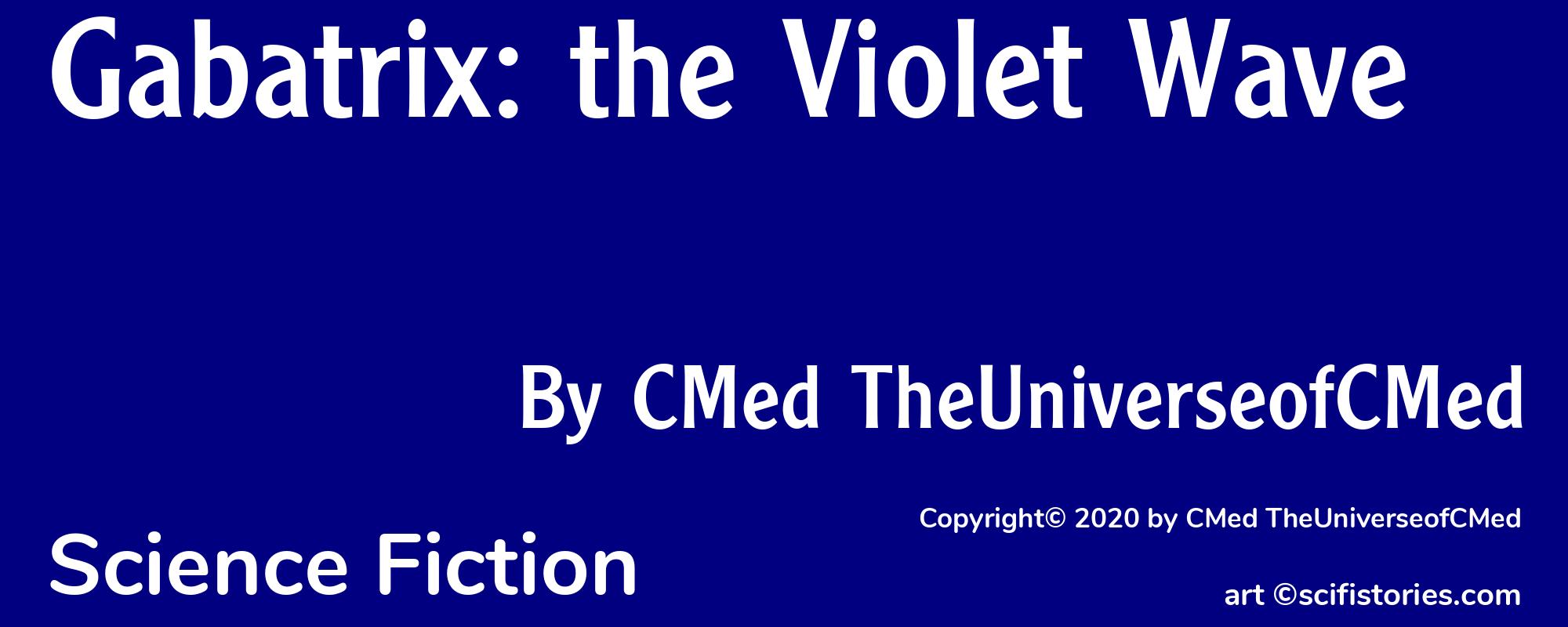 Gabatrix: the Violet Wave - Cover