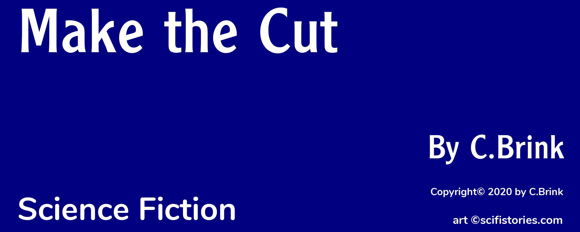 Make the Cut - Cover