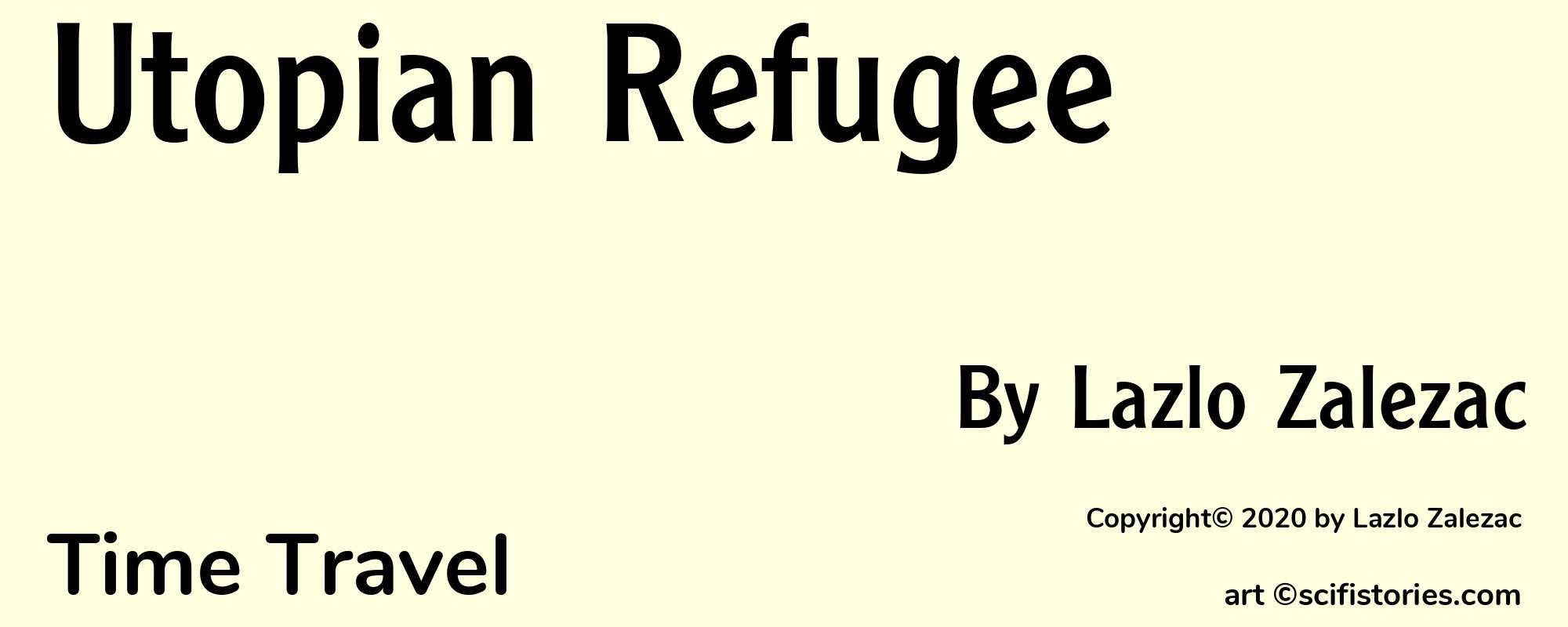 Utopian Refugee - Cover