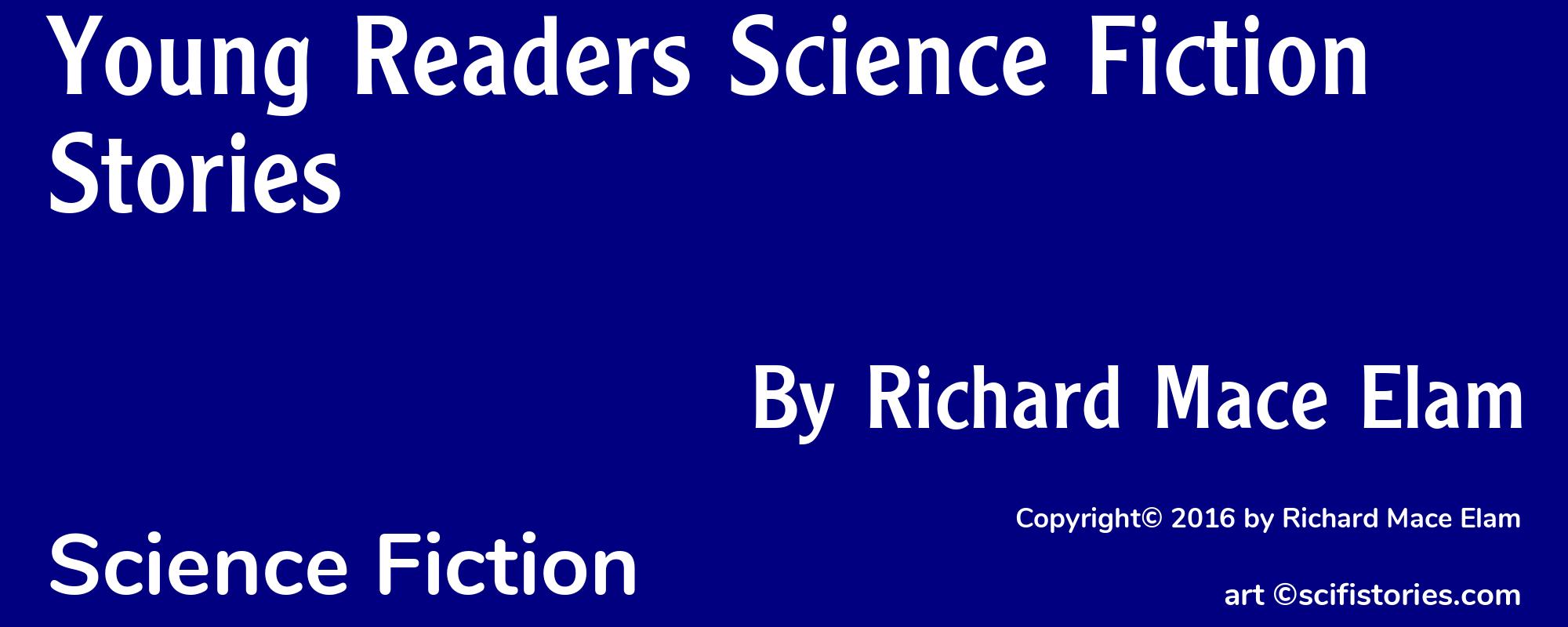 Young Readers Science Fiction Stories - Cover