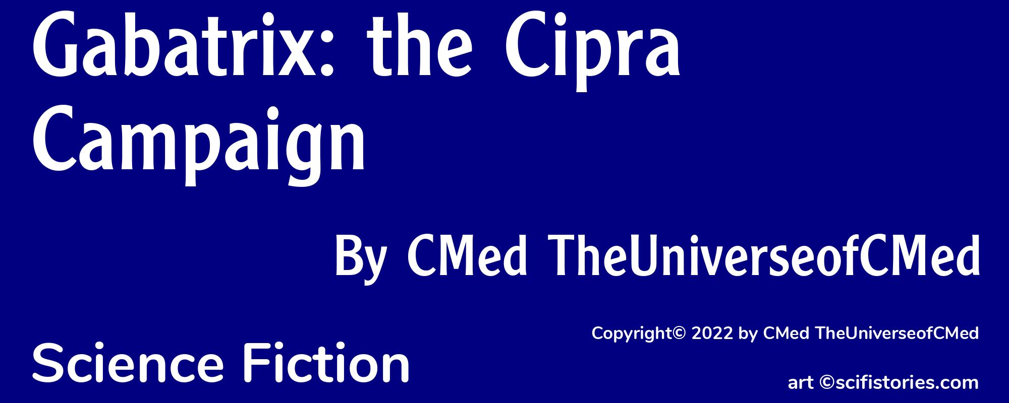 Gabatrix: the Cipra Campaign - Cover