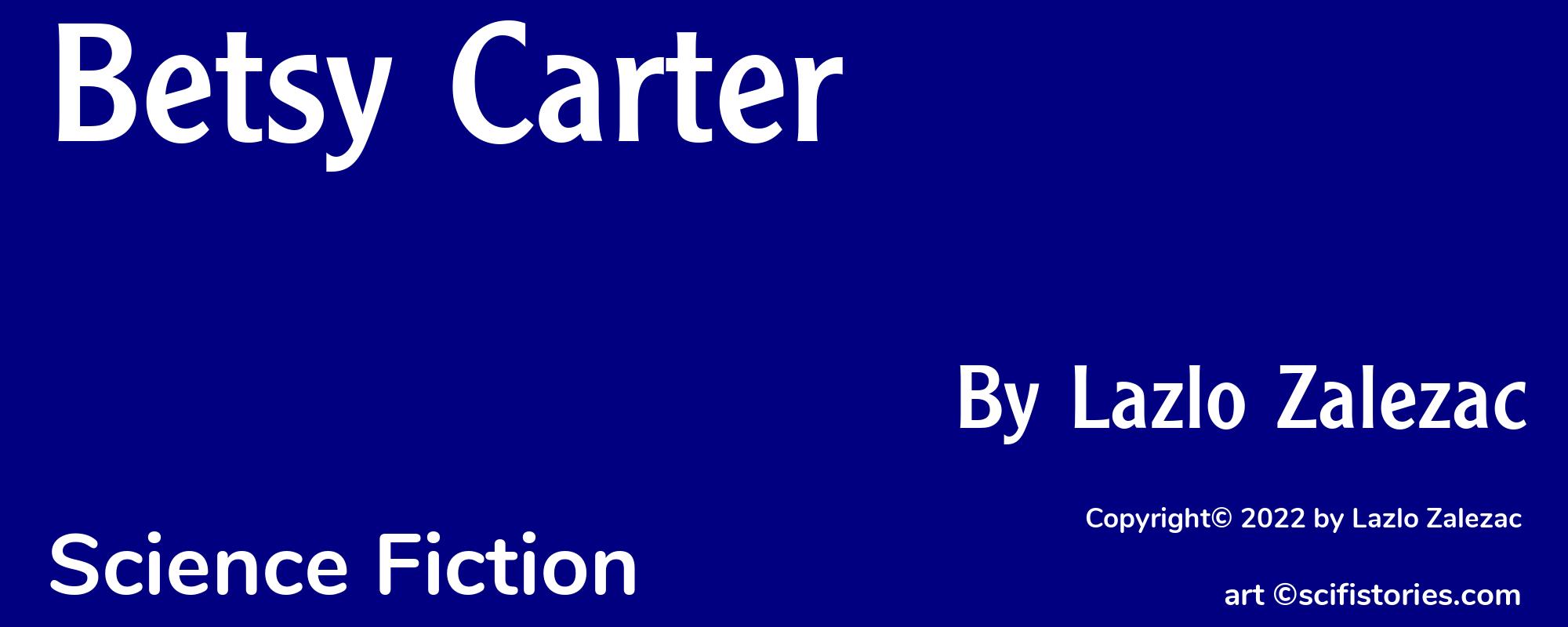 Betsy Carter - Cover