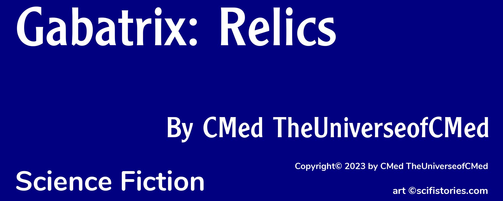 Gabatrix: Relics - Cover