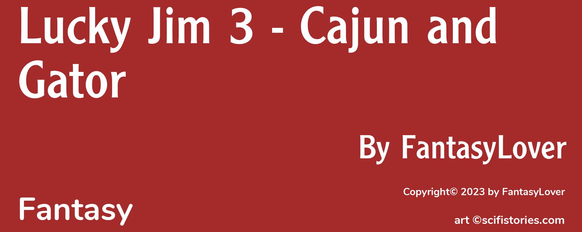 Lucky Jim 3 - Cajun and Gator - Cover