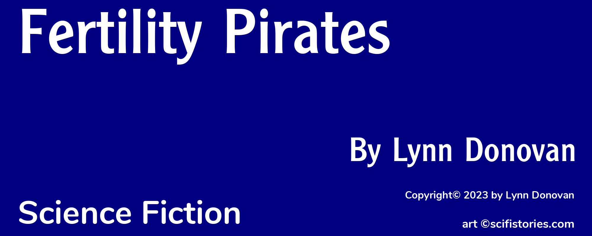 Fertility Pirates - Cover