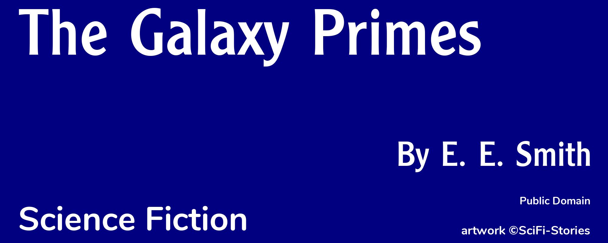 The Galaxy Primes - Cover