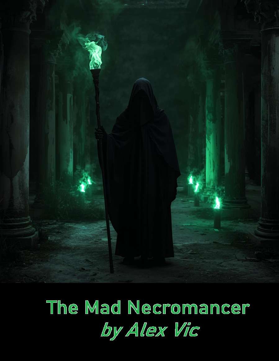 The Mad Necromancer - Cover