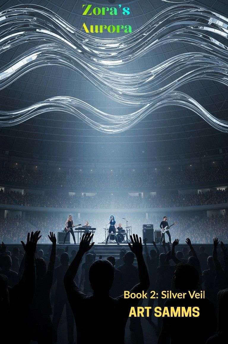 Zora's Aurora 2 - Silver Veil - Cover