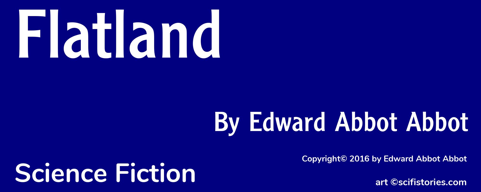 Flatland - Cover