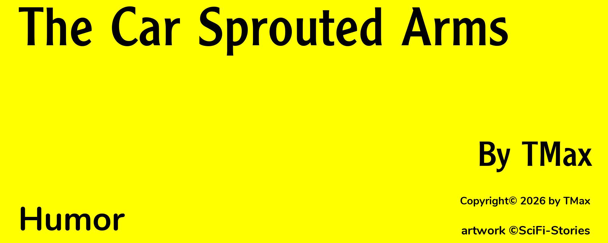 The Car Sprouted Arms - Cover