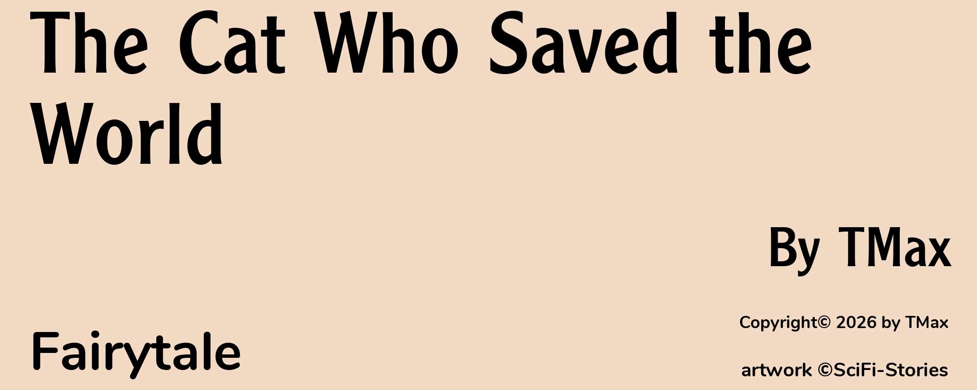 The Cat Who Saved the World - Cover