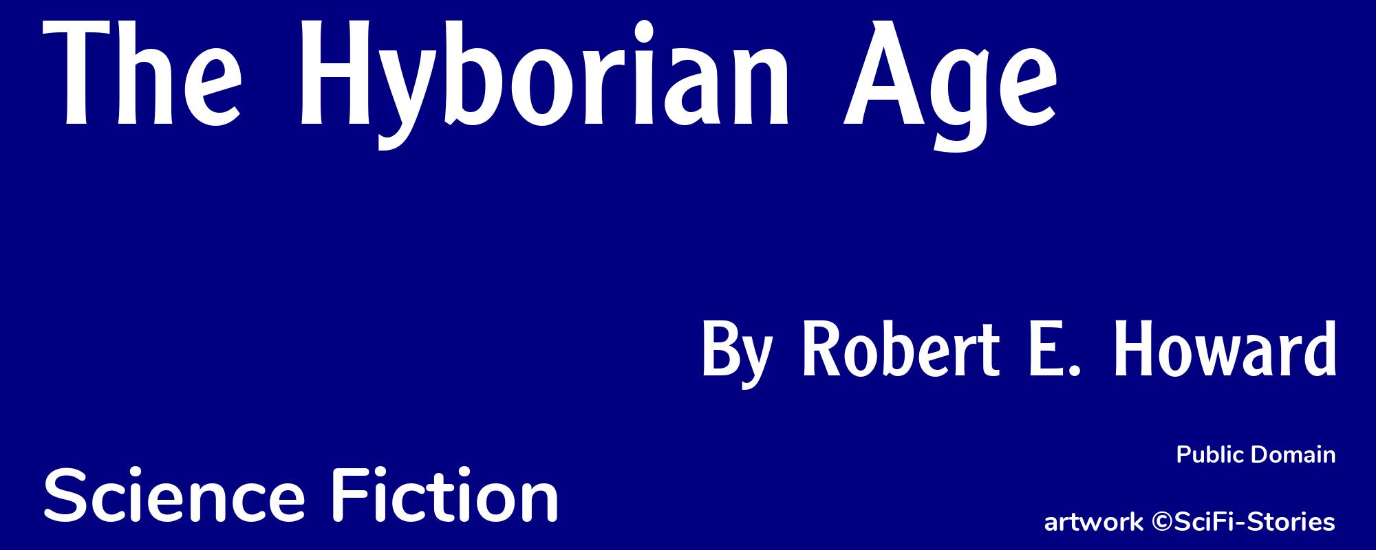 The Hyborian Age - Cover