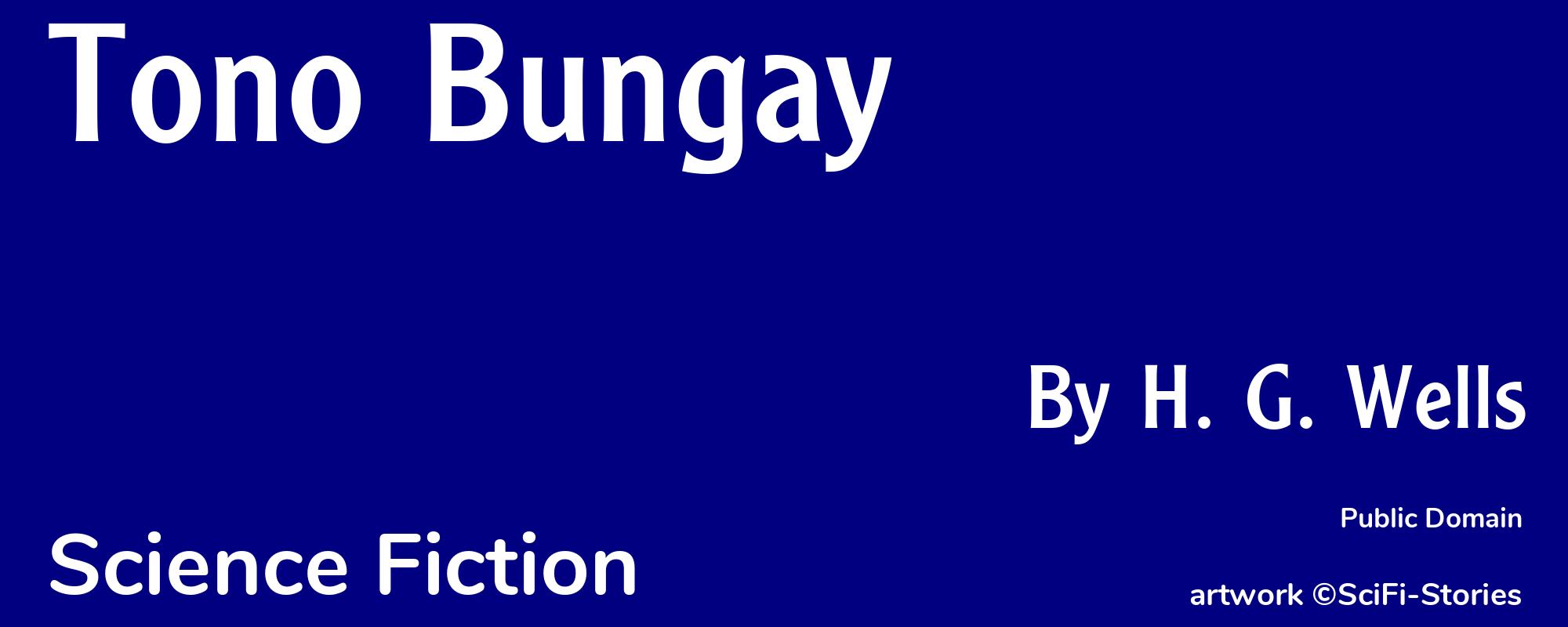 Tono Bungay - Cover