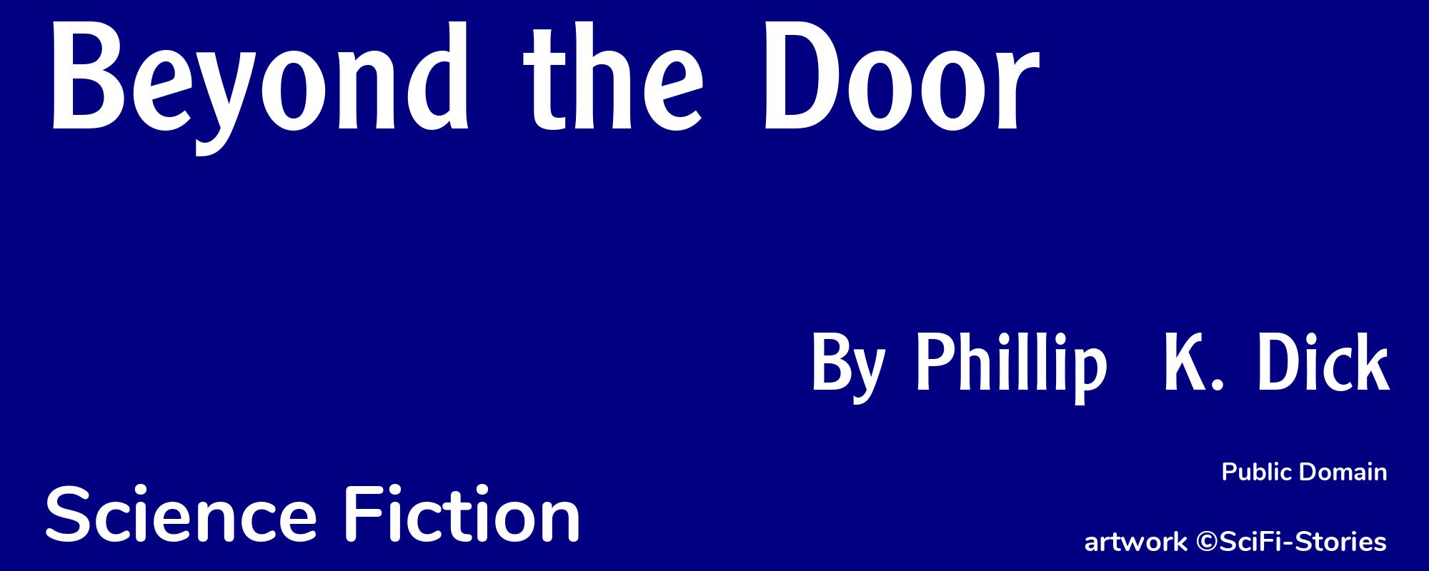 Beyond the Door - Cover