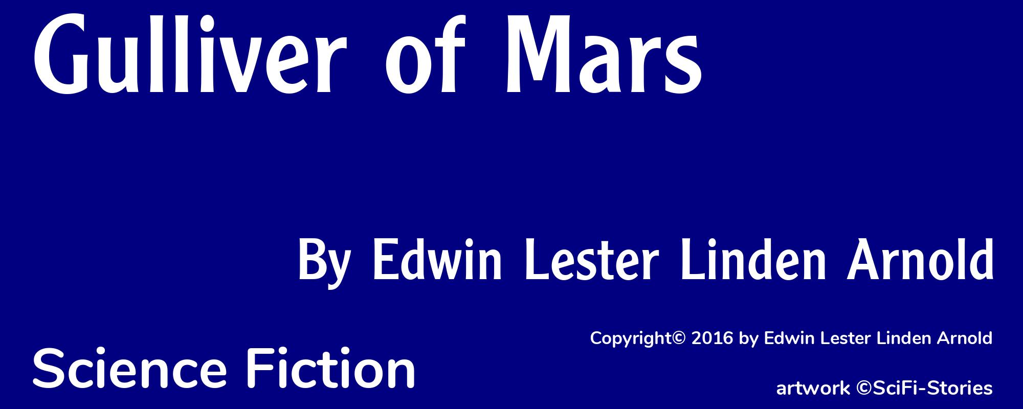 Gulliver of Mars - Cover