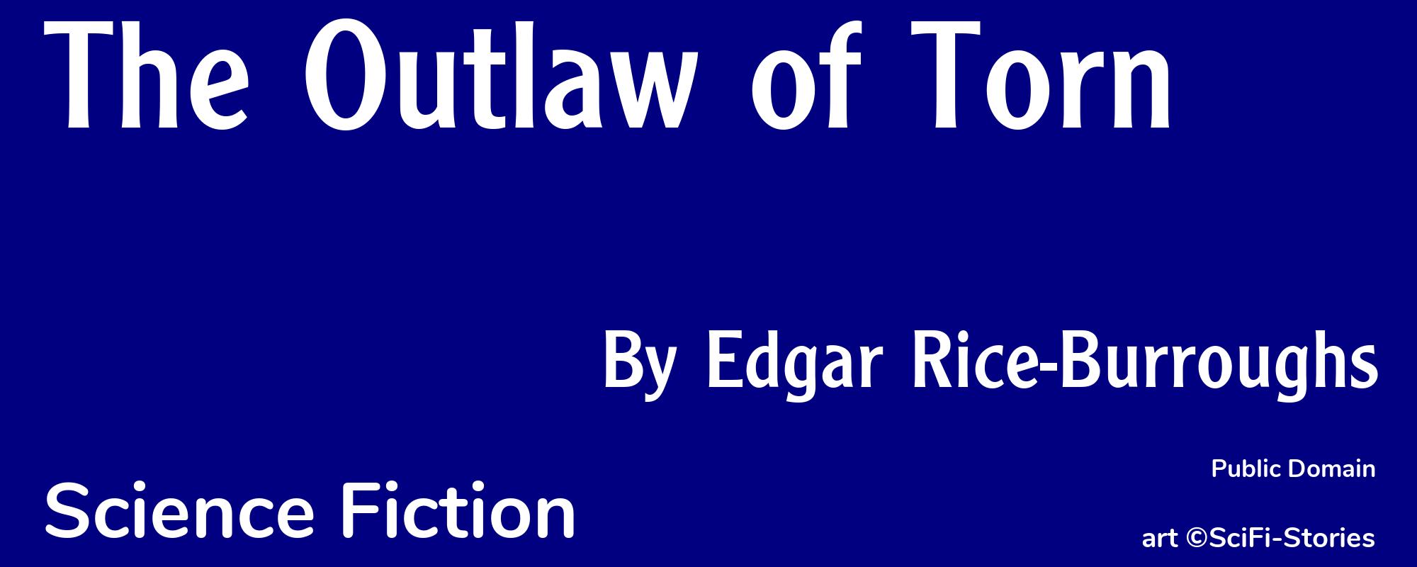 The Outlaw of Torn - Cover