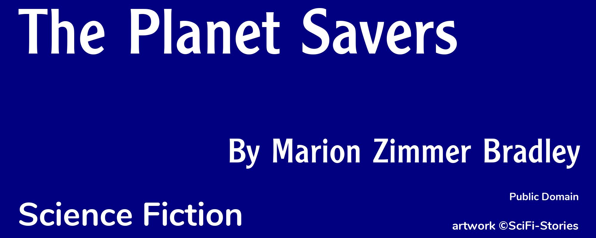 The Planet Savers - Cover