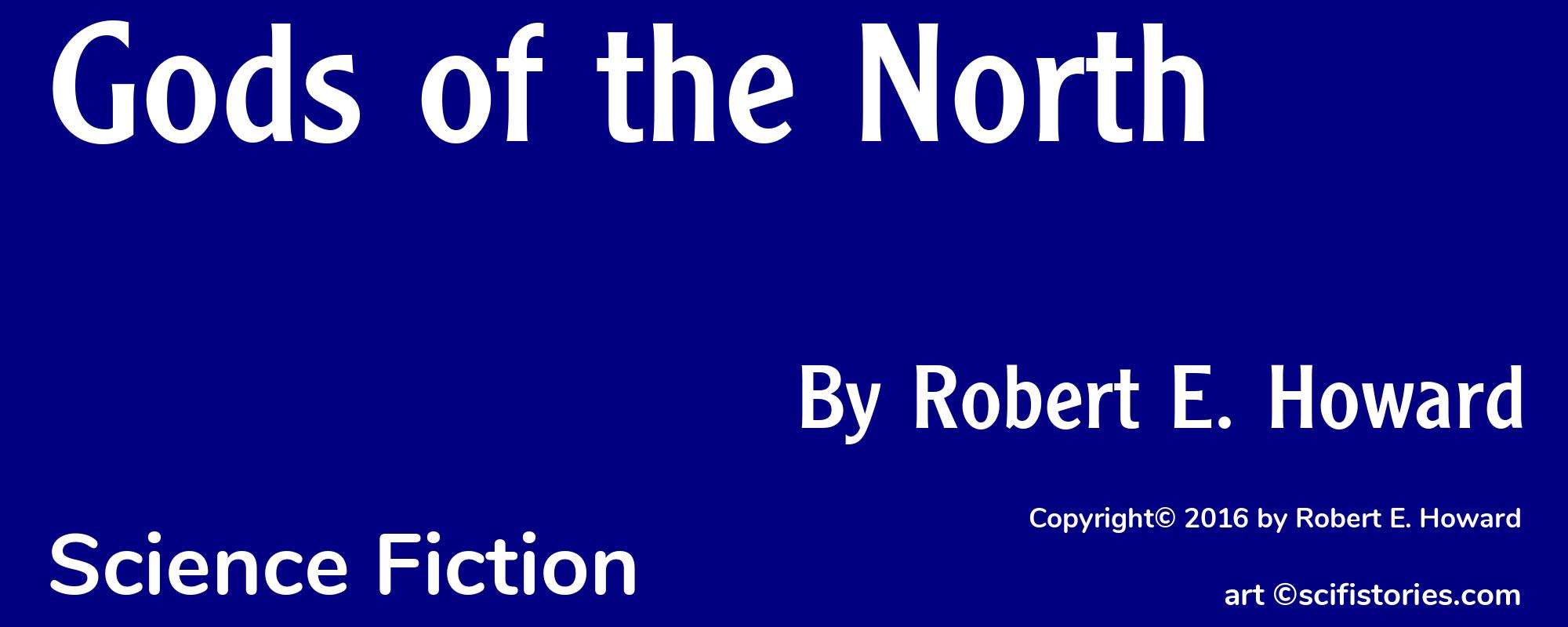 Gods of the North - Cover