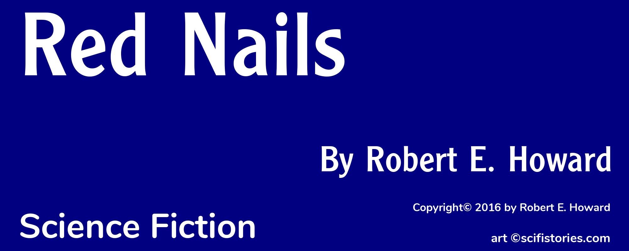 Red Nails - Cover