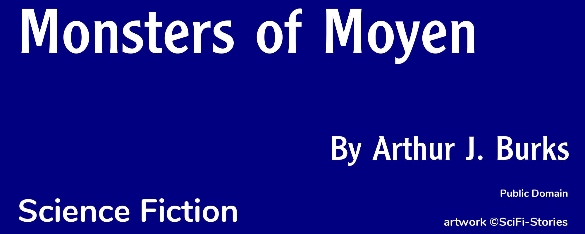 Monsters of Moyen - Cover