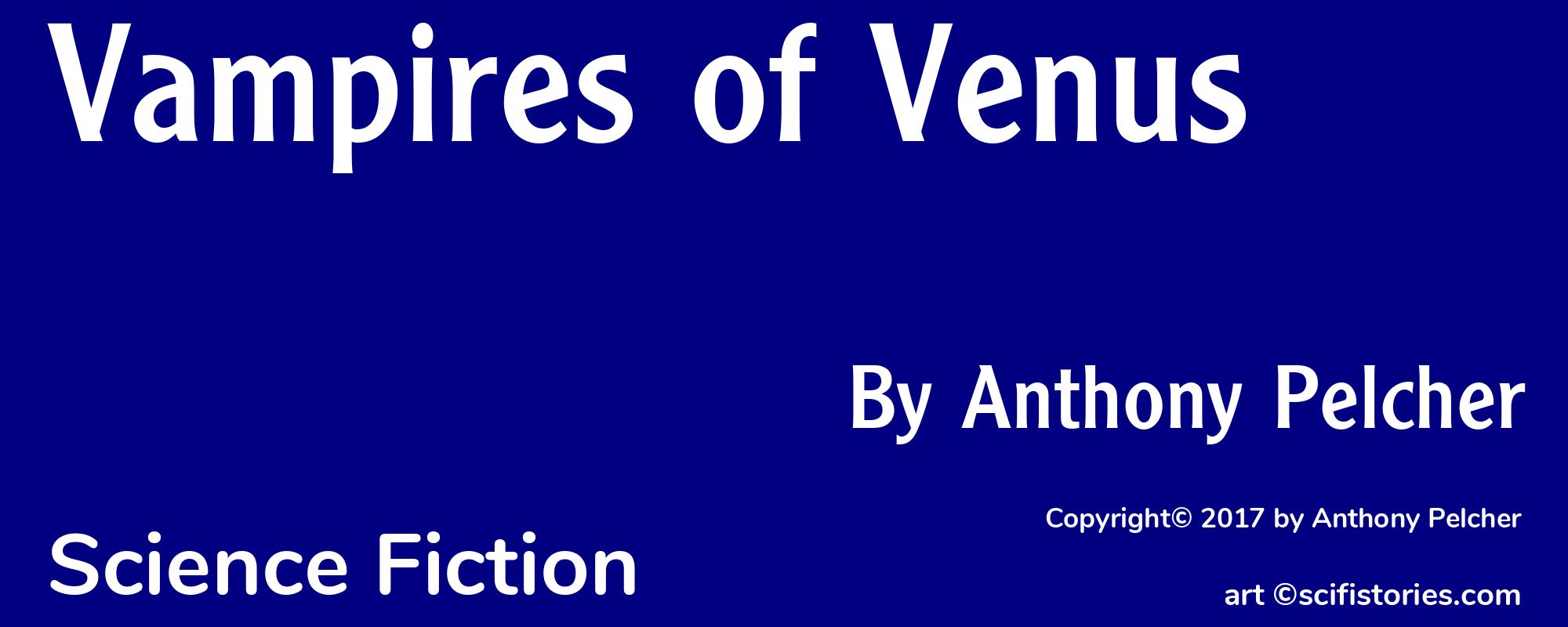Vampires of Venus - Cover